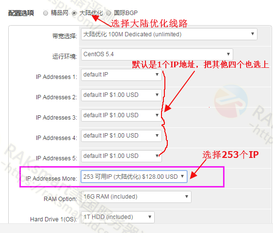 RAKsmart美国站群服务器添加C段IP地址方法