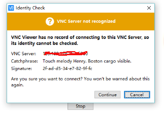 VNC客户端连接服务器端过程