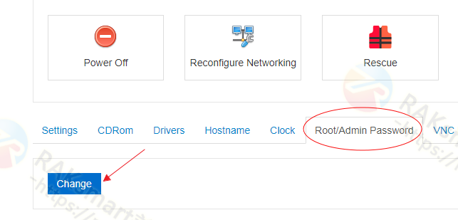 SolusVM更改root密码