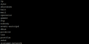 centos7查看所有用户命令