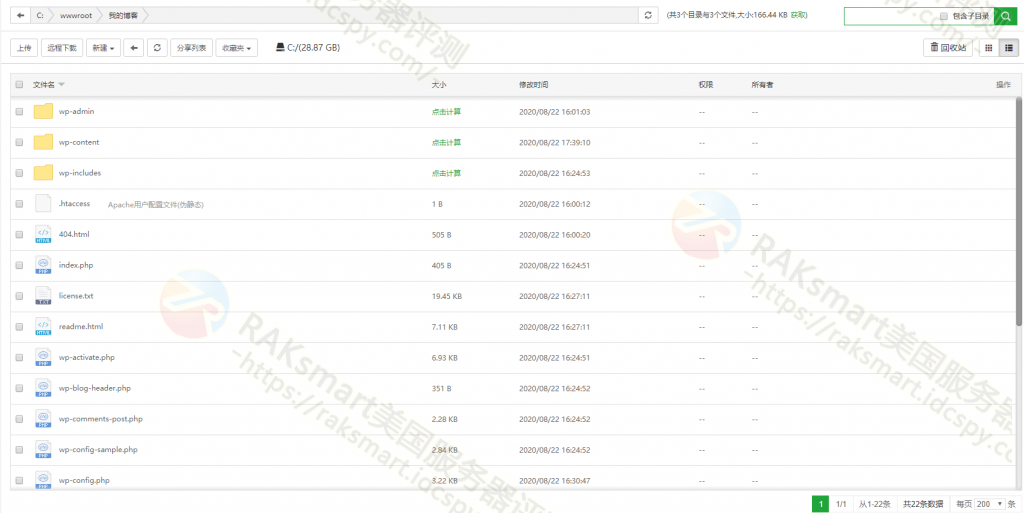上传WordPress