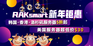 RAKsmart【新年钜惠，低价狂欢】活动