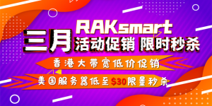 RAKsmart美国服务器活动