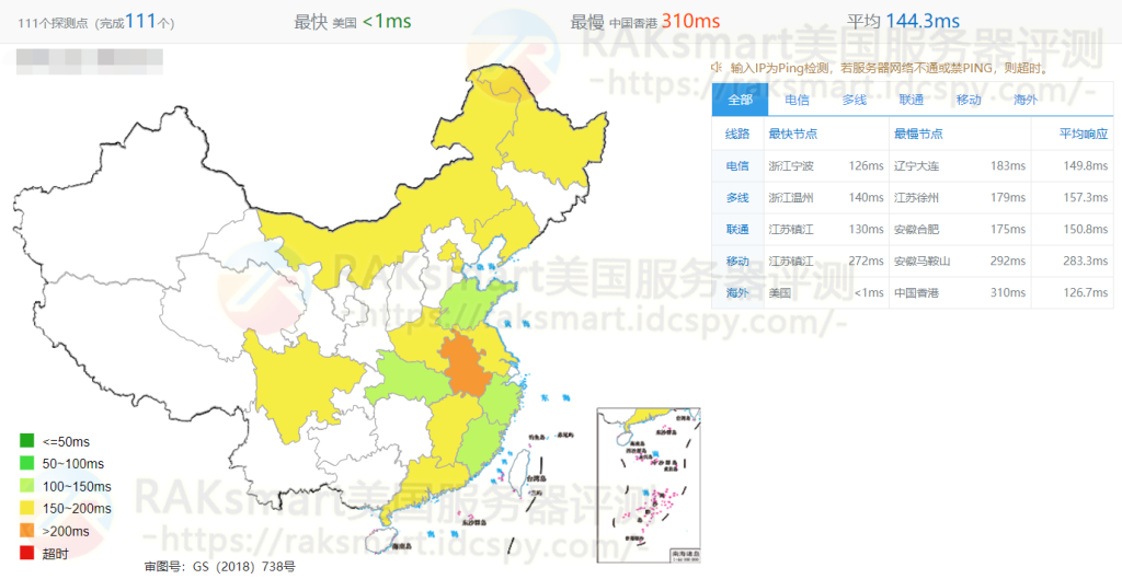 硅谷机房服务器速度评测