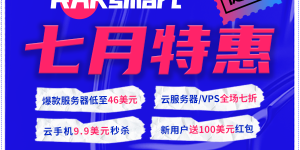 RAKsmart美国服务器活动