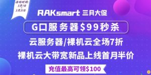 RAKsmart美国服务器活动