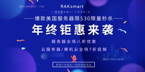 RAKsmart美国服务器活动