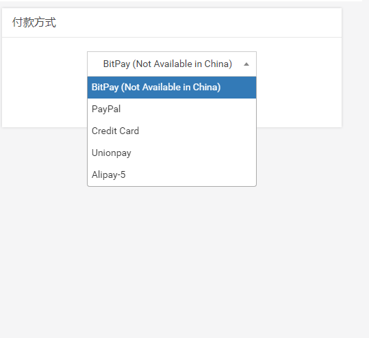 RAKsmart支付界面