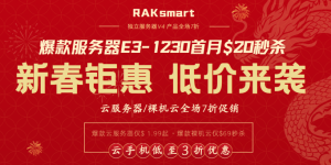 RAKsmart美国服务器活动