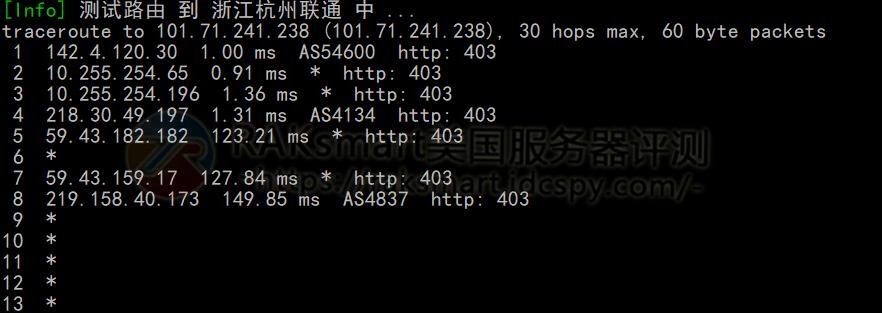 联通回程