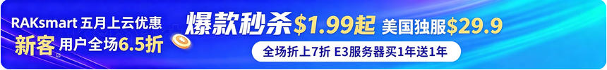 RAKsmart美国服务器推荐