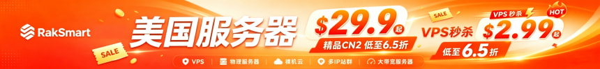 RAKsmart美国服务器推荐